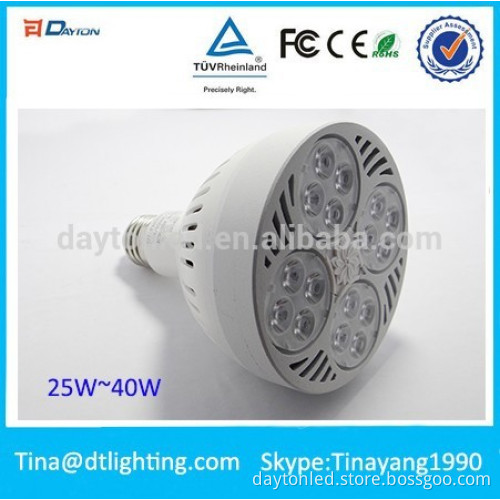 showroon light led par30 cob 25w manufacturer